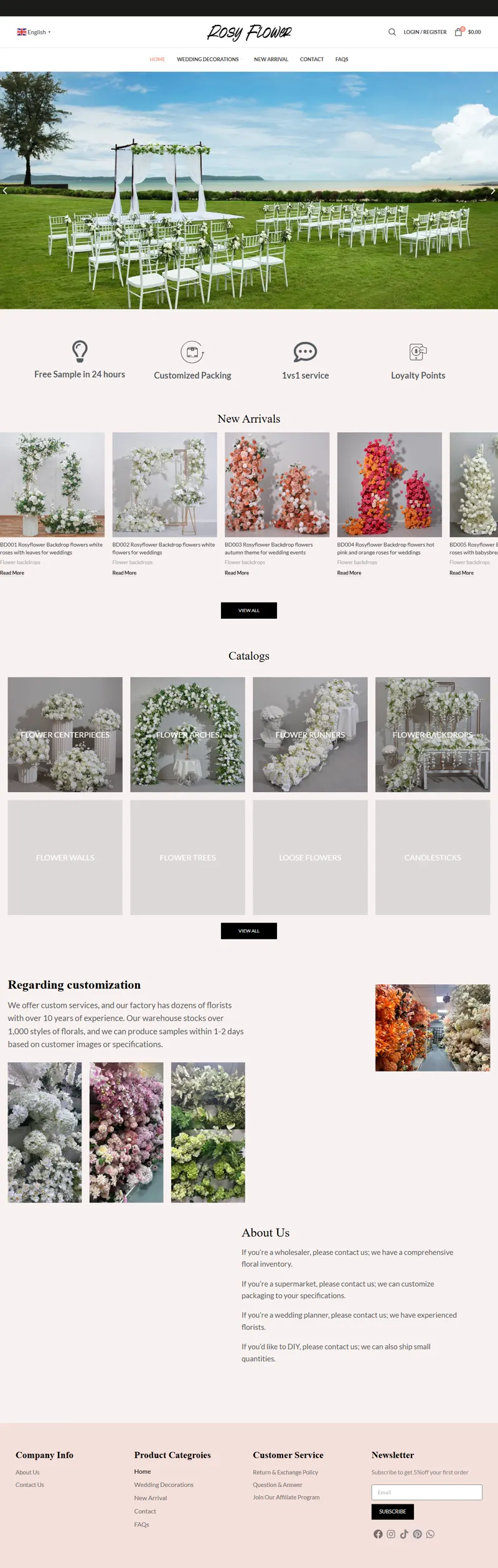 Rosyflower 网页长截图