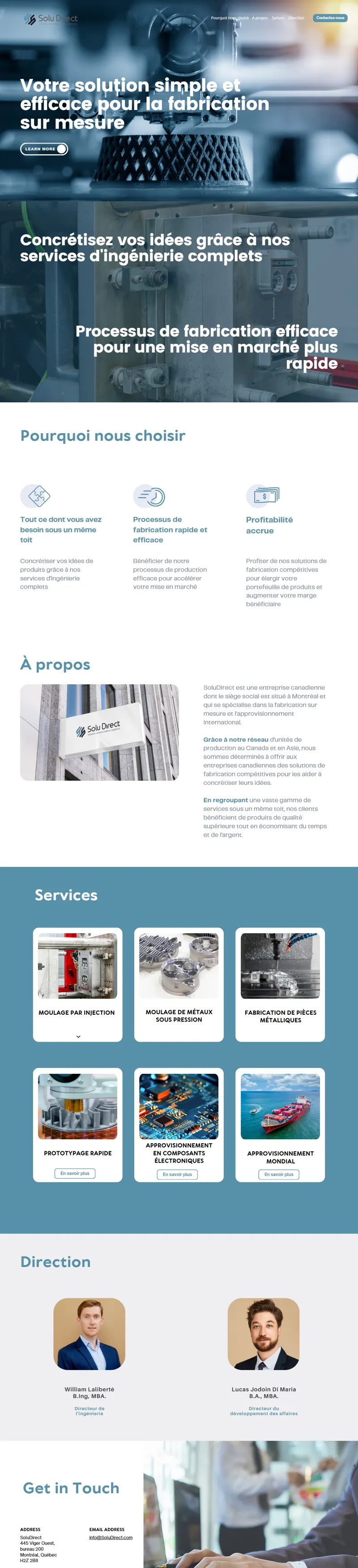 Soludirect 网页长截图